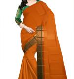 Woven  Soft  soft  Cotton  Saree New ( Oreng Stone )