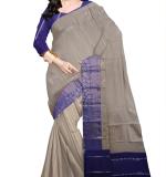 Woven  Soft  soft  Cotton  Saree New ( Darck blue Stone )