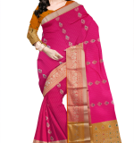 Woven Narayanpet Pure Cotton Saree  (Red)