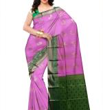 Bollywood Art Silk Saree  (Purple)