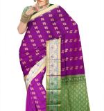Paithani Art Silk Saree  (Purple)
