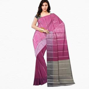 Dark Pink Update silk Saree Chennai