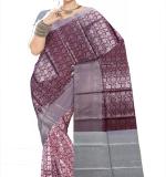 :  Maroon Self Design Banarasi Silk Chennai