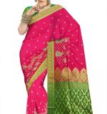 Paithani Style Art silk saree Maharastra