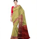 Woven Kanjivaram Cotton Soft  Saree