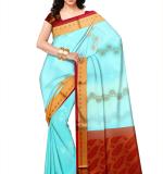Dark Blue  Party Sari  MAHARASHTRA Special