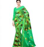 Banarasi Rich Pallu Green Maharashtra