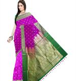: Kanjivaram Jacquard Saree  (Purple)