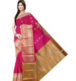 Woven Narayanpet Pure Cotton Saree  (Red)