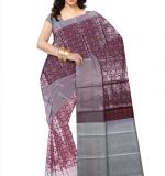 :  Maroon Self Design Banarasi Silk Chennai