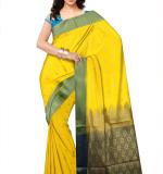 Soft Handloom Saree (Pink)   MAHARASTRA
