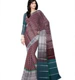 Maroon Self Design Banarasi Silk Chennai