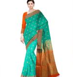 :   Kanjivaram Silk Blend Saree for Women