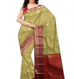 Woven Kanjivaram Cotton Soft  Saree