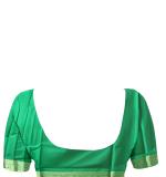 Banarasi Silk Blend Saree  (Oreng) Art Silk Sarees