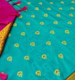 Chanderi Art Silk Saree