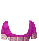 Woven  Cotton Soft  Saree New 2025 (Blue&Pink )