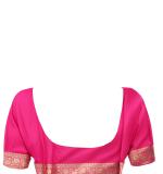 :   Woven  Silk Soft  Saree New (Blue & Pink )