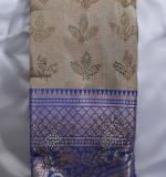 Woven  Soft  soft  Cotton  Saree New ( Darck blue Stone )