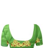 Green fix Design  Party Sari  MAHARASHTRA Special