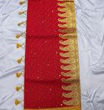 : Soft Finished Red color STON WORK