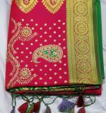Paithani Style Art silk saree Maharastra