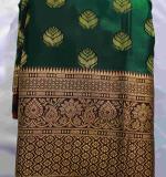 Art Silk Saree with Contrast Border