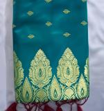 :   Woven  Silk Soft  Saree New (Blue & Pink )