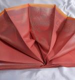 Woven  Soft  Cotton Saree New ( Dark Pink )