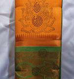 Woven  Soft  soft  Cotton  Saree New ( Oreng Stone )