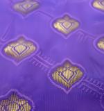 Rani Blie Paithani Silk Saree (Blue & Pink )