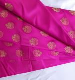 Woven Kanjivaram Cotton Soft  Saree (Pink&Green)