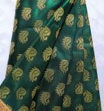 :   Woven Kanjivaram Cotton Soft  Saree (Pink&Green)