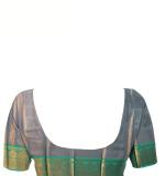 :   Woven  Soft  soft  Cotton  Saree New ( Coper silver )