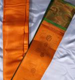 Woven  Soft  soft  Cotton  Saree New ( Oreng Stone )