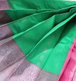 :   Woven  Soft  soft  Cotton  Saree New ( Green Cotton )