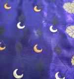 Woven Kanjivaram Moon Cotton Soft  Saree (Blue & Green)