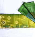 Green fix Design  Party Sari  MAHARASHTRA Special