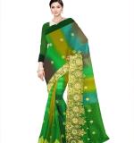 GREEN Party Sari  MAHARASHTRA Special