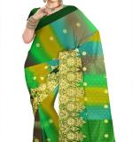 GREEN Party Sari  MAHARASHTRA Special