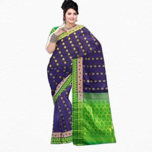 Green Silk Woven Kanjivaram Saree