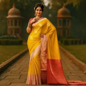Banarasi Rich Pallu Oreng  Maharashtra
