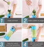 Blender with Built-In Jar Juice Mixer Bottle