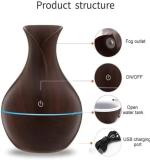 Wooden Cool‑Mist Humidifier & Aroma