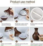 Wooden Cool‑Mist Humidifier & Aroma