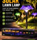 SOLAR LAWN LAMP PARKING OUTDOOR