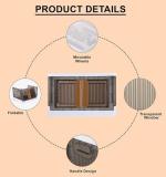 Plastic Folding Wardrobe Storage Organizer (1 Layer 1 Pc)