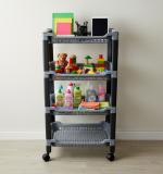 Apex 4-layer Big Multipurpose Plastic Storage Rack