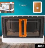 Plastic Folding Wardrobe Storage Organizer (1 Layer 1 Pc)