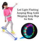 Led Light Flashing Jumping Ring Ankle Skipping Jump Rope For Kids